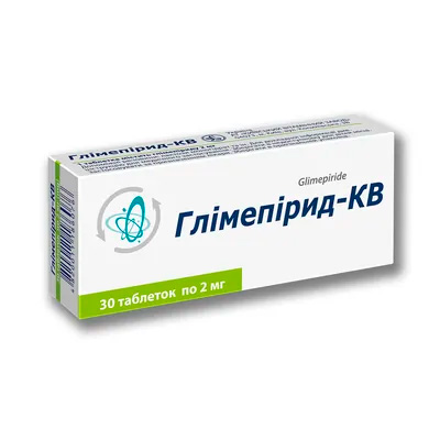 Глімепірид (Glimepiride) Глімепірид (Glimepiride)